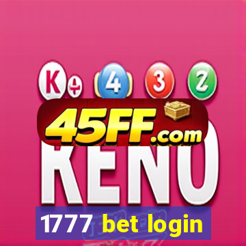1777 bet login